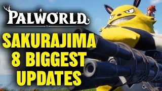 Palworld: Sakurajima - 8 NEW BIGGEST UPDATES