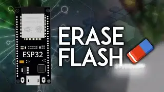 Erase flash memory of ESP32/ESP8266 microcontroller