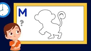 Letter M | Phonics Alphabet Games | Guessing Games For Kids