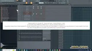 Playing with FL Studio 21 - Composing Music Patterns using Channel Rack - Music Pattern - 206