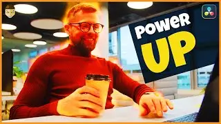 Energy Power-UP Effect in DaVinci Resolve