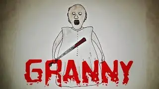 Как нарисовать Бабулю GRANNY? Как рисовать бабку Гренни из игры Granny? Лёгкие рисунки для срисовки