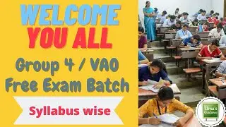 TNPSC Group 4 and VAO Free Test Batch 2021 | Uma's Guidance | Tamil