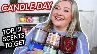 BATH & BODY WORKS CANDLE DAY TIPS + MY TOP 12 CANDLES