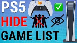 How To Hide Your PS5 Games List From Others