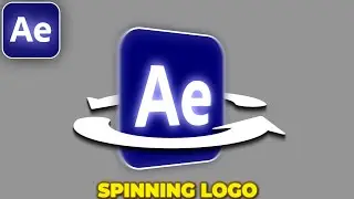 3D Rotating Logo in After Effects | Spinning Logo Animation