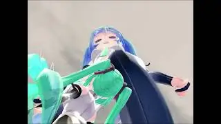 MMD Giantess There is always a bigger Miku