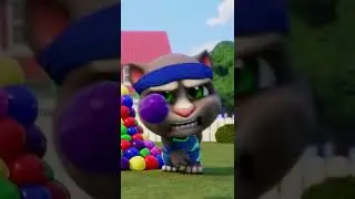 Water Balloon Master! 🎈 Talking Tom #Shorts