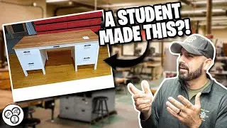 Touring a High School WOODSHOP in Colorado