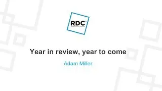 Roblox Developer Conference 2018 - Keynote: Adam Miller