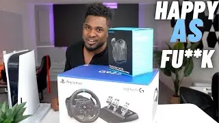 Logitech G923 Racing Wheel for PS5, PC,  Unboxing & Setup