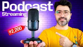 ₹2000 Mic for YouTube, Podcast and Streaming | Kreo Rec Microphone