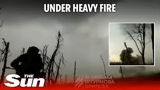 Ukrainian soldier narrowly avoids death as troops face intense Russian artillery fire