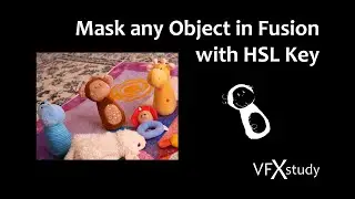 Mask Anything with HSL Key in Fusion