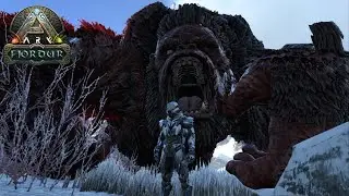 Alpha Megapithecus vs Army Of Allosaurus || Fjördur Boss Fight || ARK Survival Evolved