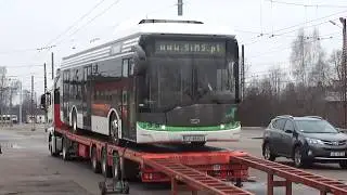 Elektrobuss uz Latvijas zemes 2016