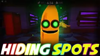 Best *OP* Hiding Spots In Banana Eats! (Roblox)