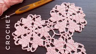 Простой МОТИВ вязание крючком для новичков мастер-класс How to Crochet for Beginners