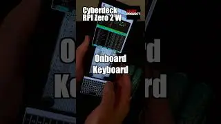 My Cyberdeck with Raspberry Pi Zero 2 W! #Cyberdeck #ThatProject