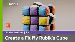 [Houdini] Creating a Fluffy 3D Rubik's Cube w/ Paul Esteves | Part 1: Making Rubik's Cube