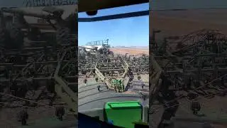 Almost Autonomous tractor - JD 9RX autotrack turn automation