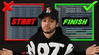 Making a Beat From START to FINISH (FULL BEAT MAKING PROCCESS)