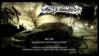 NFS Most Wanted - Language Select Screen