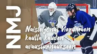 Naisleijonat Vierumäen leirillä ennen kauden avausturnausta – Katso minuutin video!