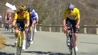 Tadej Pogacar Humbles Jonas Vingegaard on Couillole | Paris-Nice 2023 Stage 7