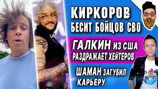 Киркоров на фронте бесит бойцов, Галкин из США раздражает хейтеров, Шаман загубил карьеру