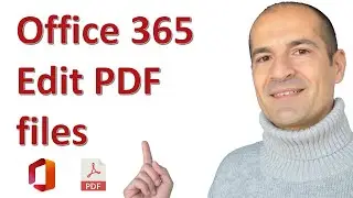 📝 How to work with PDF files Office 365