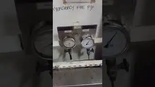 Emergency Fire Pump #weeklytest #short #shortvideo #electrotechnicalofficer #lifeatsea #electrician