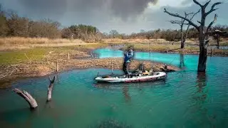 BACKWOODS KAYAK BASSIN Clear Water Ponds and Lakes! (Spring Fishing)