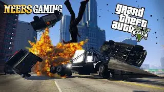 We DESTROY the Whole Town! - (NEW GTA V Cinematic)