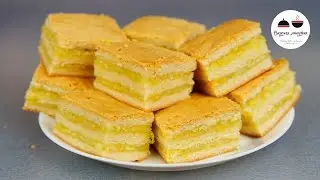 Пирожные с лимонно-апельсиновой начинкой  Homemade Cakes