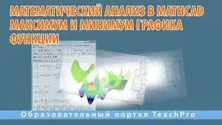 Математический анализ в программе Mathcad | Максимум и минимум графика функции