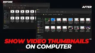 How to Fix Video thumbnails not showing on my Computer - Enble Video Preview on PC