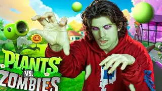 😱 ЗАЩИТИЛ СВОЙ ДОМ РАСТЕНИЯМИ ОТ ЗОМБИ в PLANTS VS ZOMBIES в Майнкрафт..