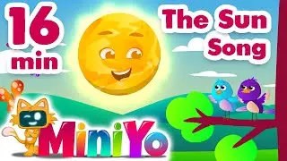 The Sun Song + More Nursery Rhymes & Kids Songs | Miniyo Kids