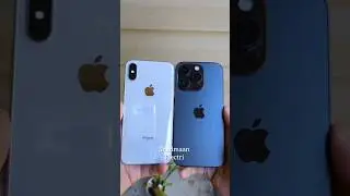 I phone x vs I phone 14 Pro design & camera zoom test. #shadmaanelectri #shorts #shortvideo