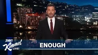 Jimmy Kimmel on Mass Shootings in El Paso & Dayton