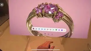 Real time Jewelry rendering on Apple Vision Pro using Three.js