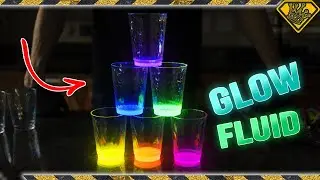 Surprising Reaction With Dish Soap and Glowsticks + What's In A Glow Stick? TKOR's Glow Stick Hacks