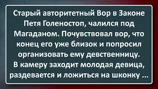 Вор в Законе Петя Голеностоп Захотел Чистую Девственницу! Сборник Изумрудных Анекдотов №123