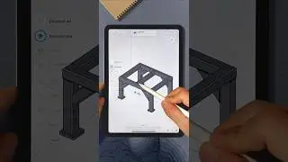 Designing Frame Structure on the iPad | Shapr3D