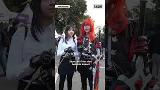 Cosplayer Anime di AXIS Nation Cup - #skorfans