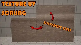 How To Scale And Tile Textures Inside Of Unreal Engine 5 | Seamless Texture UV Scaling And Tiling