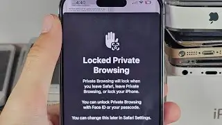 How To Lock Private Browsing iOS 17