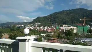 Thailand, Patong beach, APK Resort hotel. Вид из окна номера