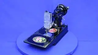 Singer Featherweight With Victorian Roses